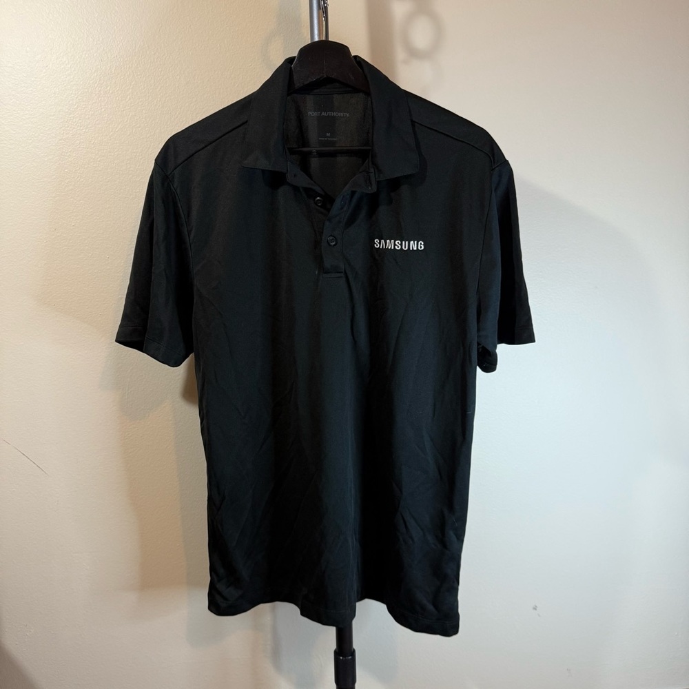 Port Authority Black Men's Polo Shirt